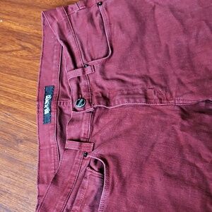 BLKWD Burgundy Denim Jeans 32x30
